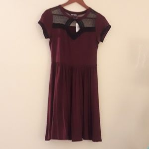 Brand new with tags, Hot topic burgundy, and black